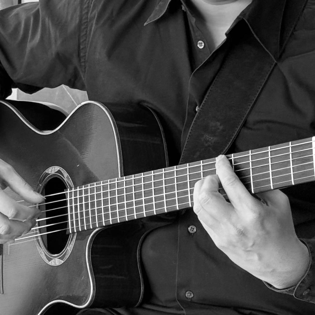 Detalle de la guitarra